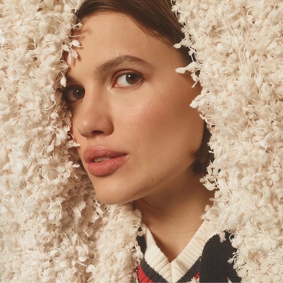 NWT Eva Franco Cream Teddy & Patchwork Pullover XL - Picture 12 of 13